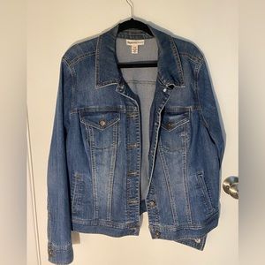 Plus Size Denim Jacket